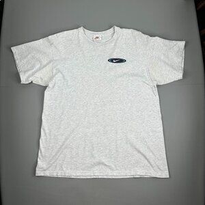 Vintage Nike Air Sportswear T-Shirt Mens Large Gray Short Sleeve